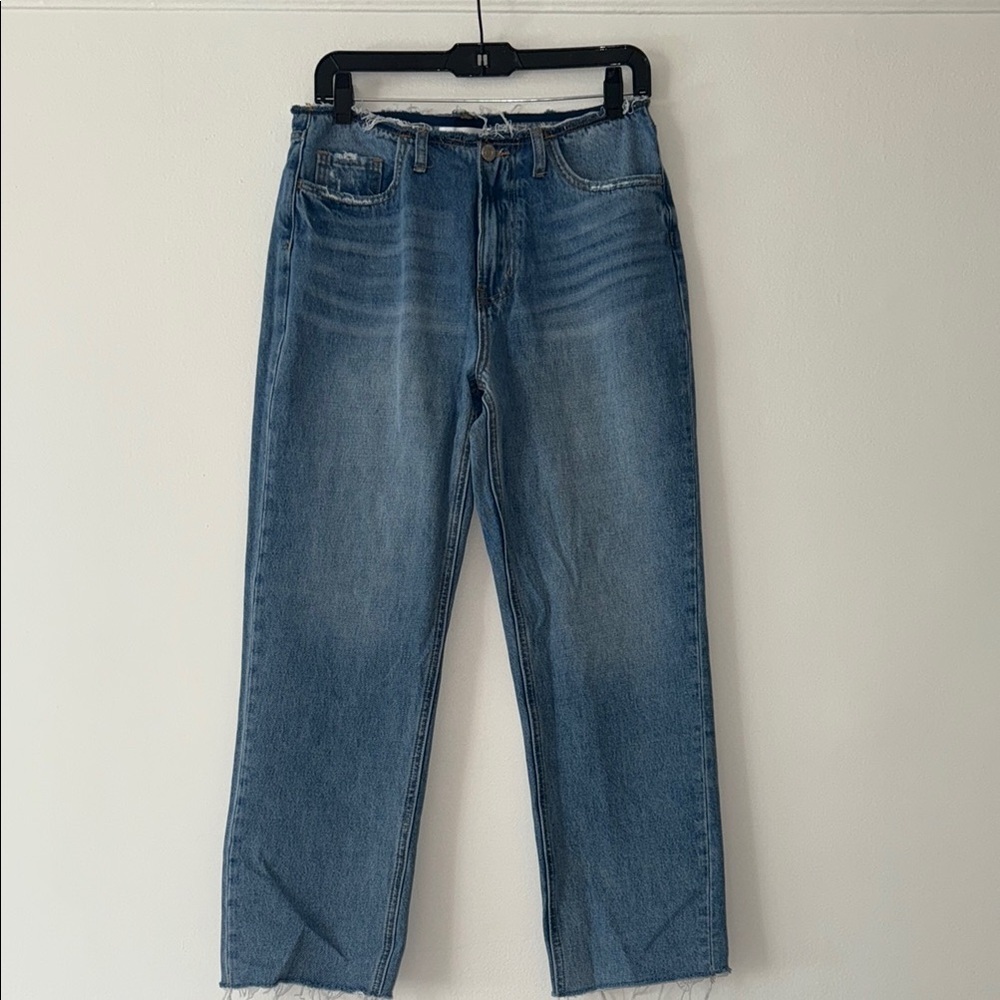 Vervet Blue Straight Leg Denim Jeans Size 27